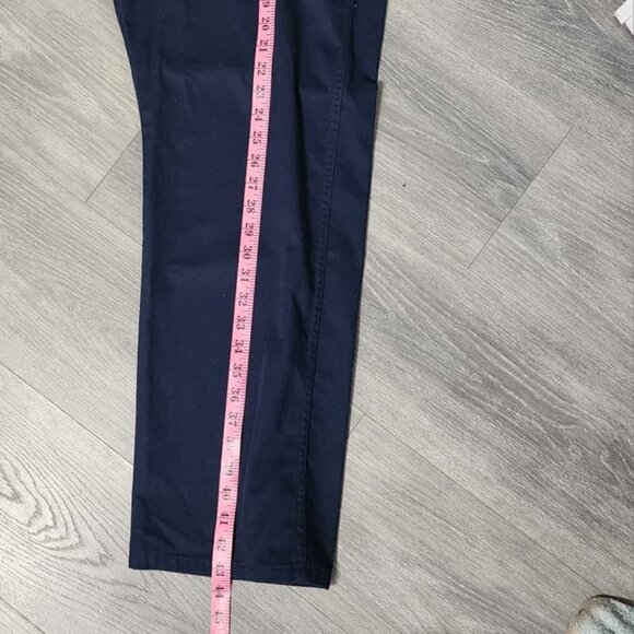 WRANGLER WORKWEAR MENS NAVY BLUE PANTS SIZE 40X32 COTTON POLYESTER BLEND - Picture 5 of 8